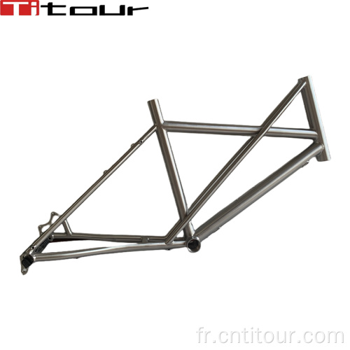 Titanium Mini Velo Bike Cadre